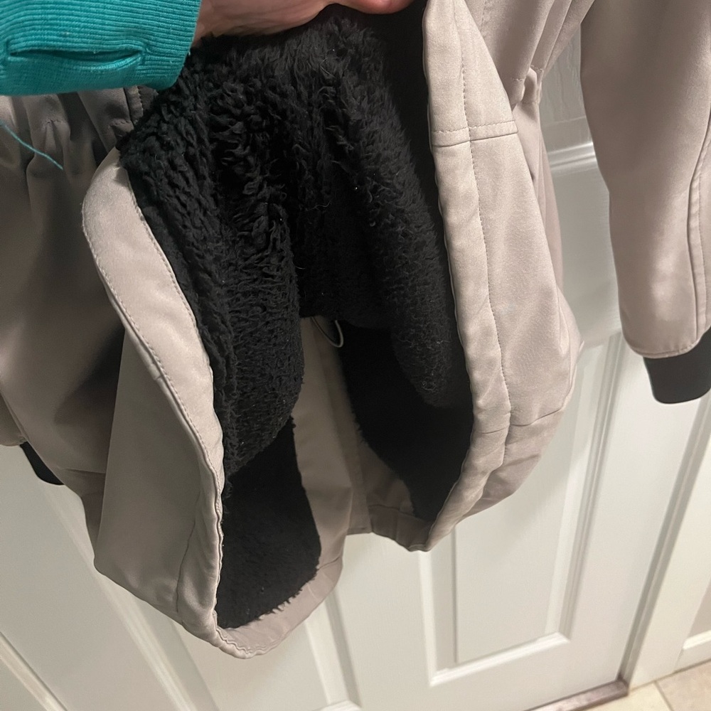 Calvin Klein Women's Beige Winter Jacket - Picture 5 of 14